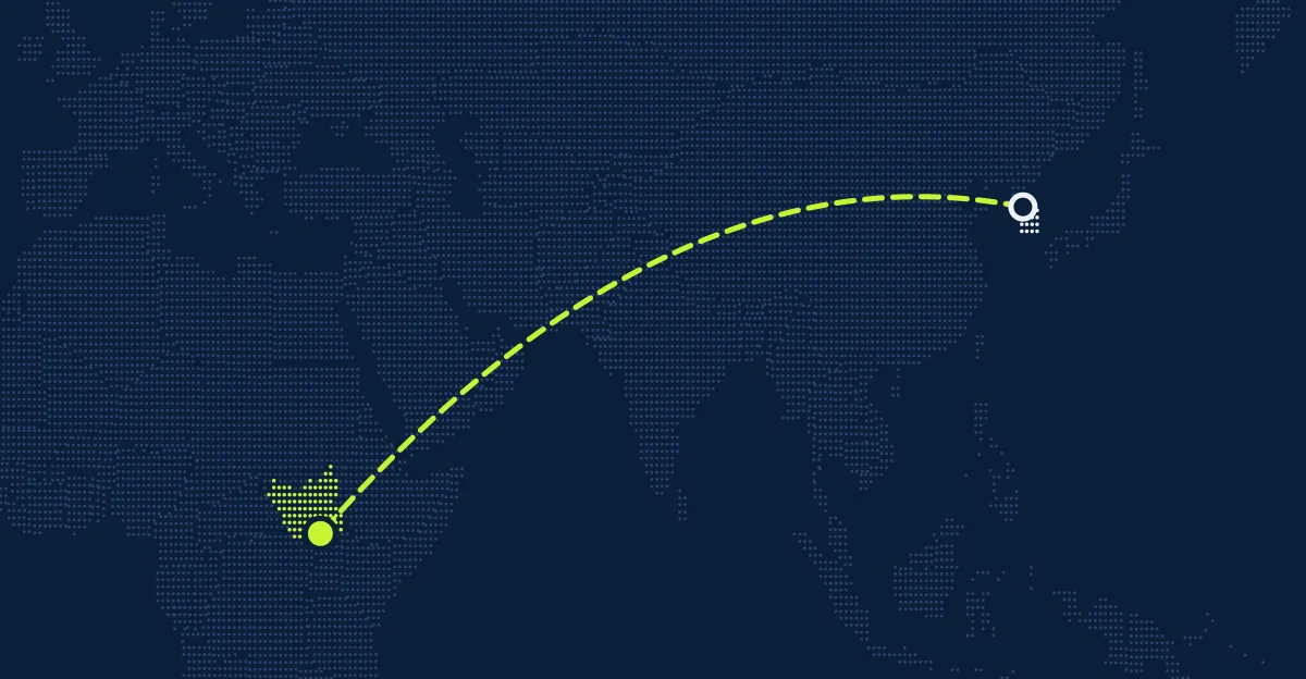 Südkorea → Südsudan