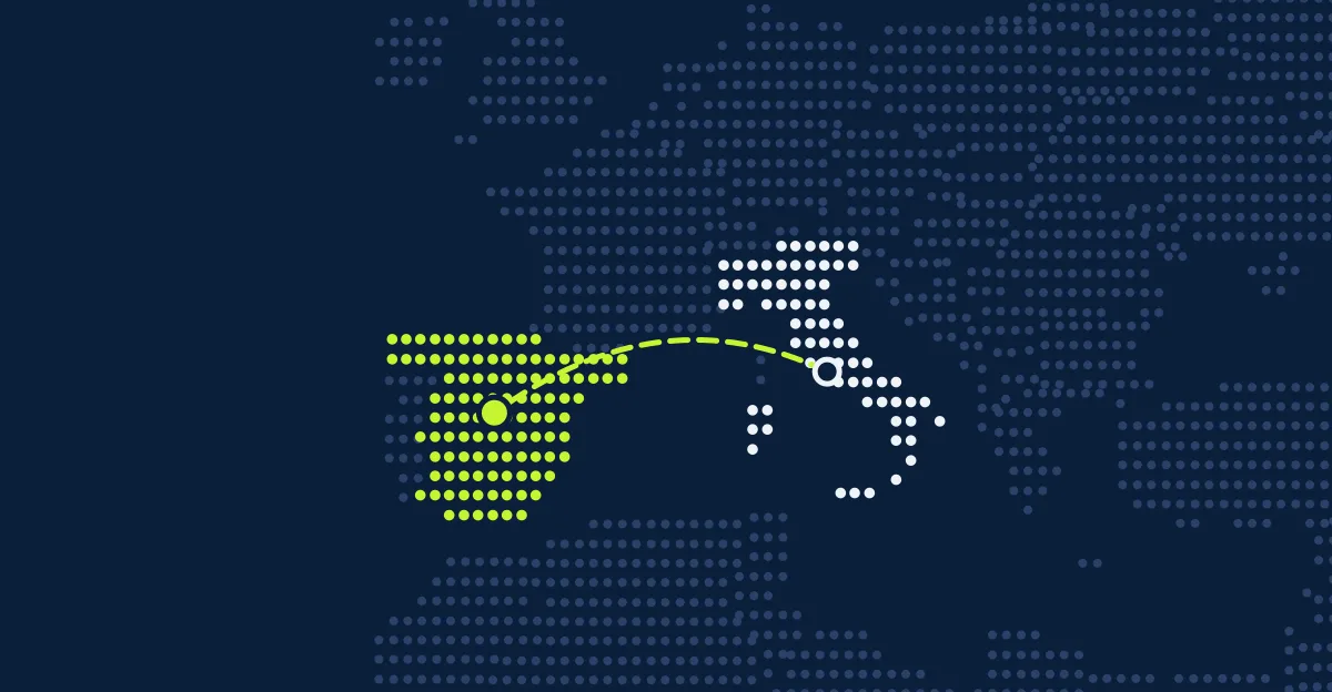 イタリア → スペイン