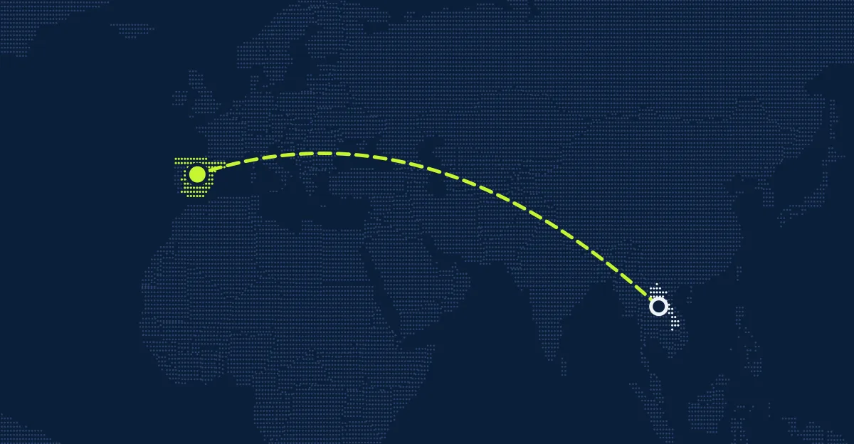 Laos → Spain