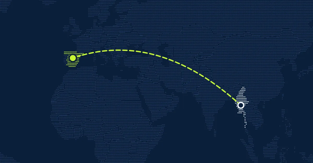 ミャンマー (ビルマ) → スペイン