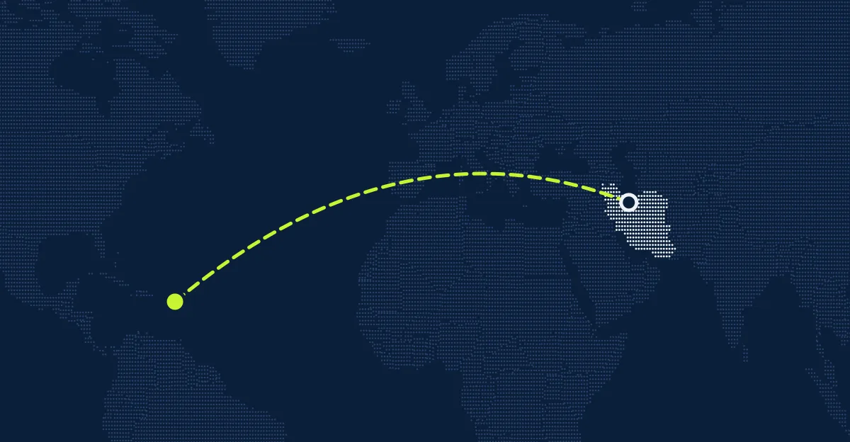 Iran → St. Kitts und Nevis