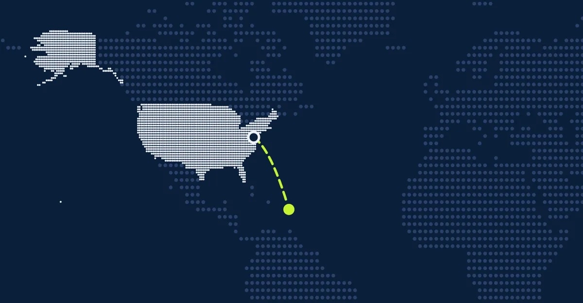 Estados Unidos → San Cristóbal y Nieves