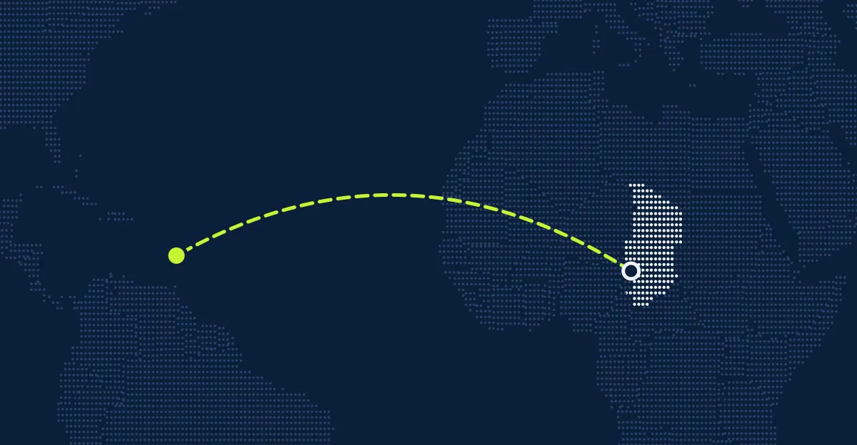 Çad → Saint Lucia