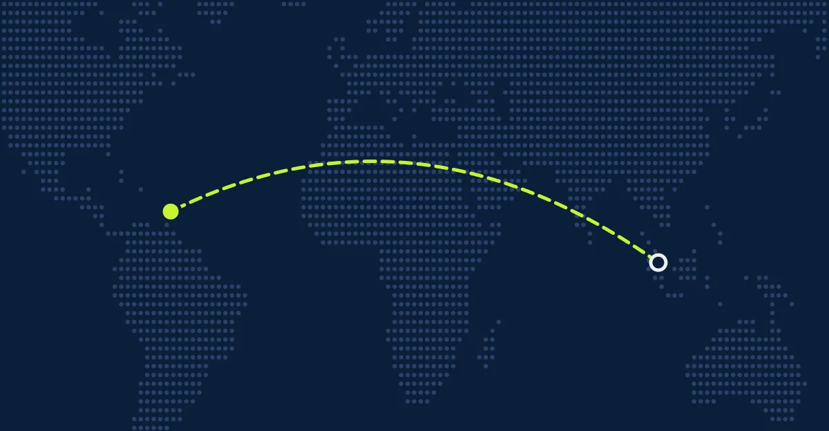 Singapura → Santa Lúcia