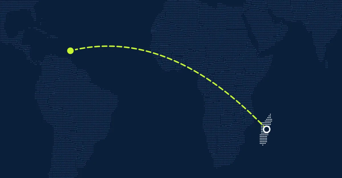 Madagascar → São Vicente e Granadinas