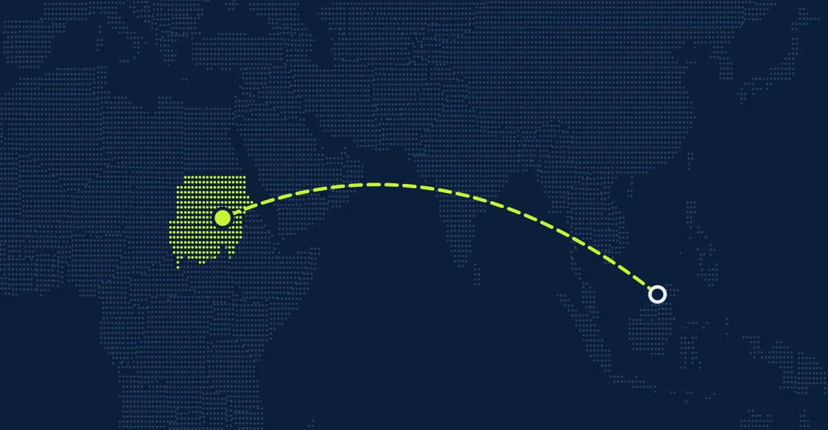 Brunei → Sudão