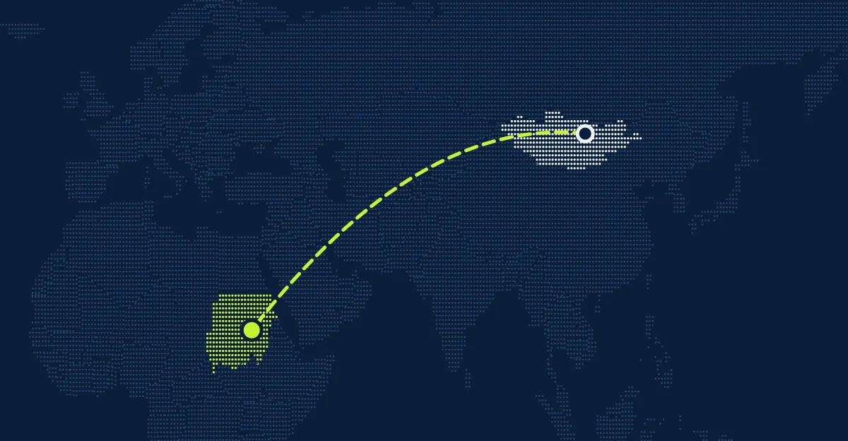 Mongolei → Sudan