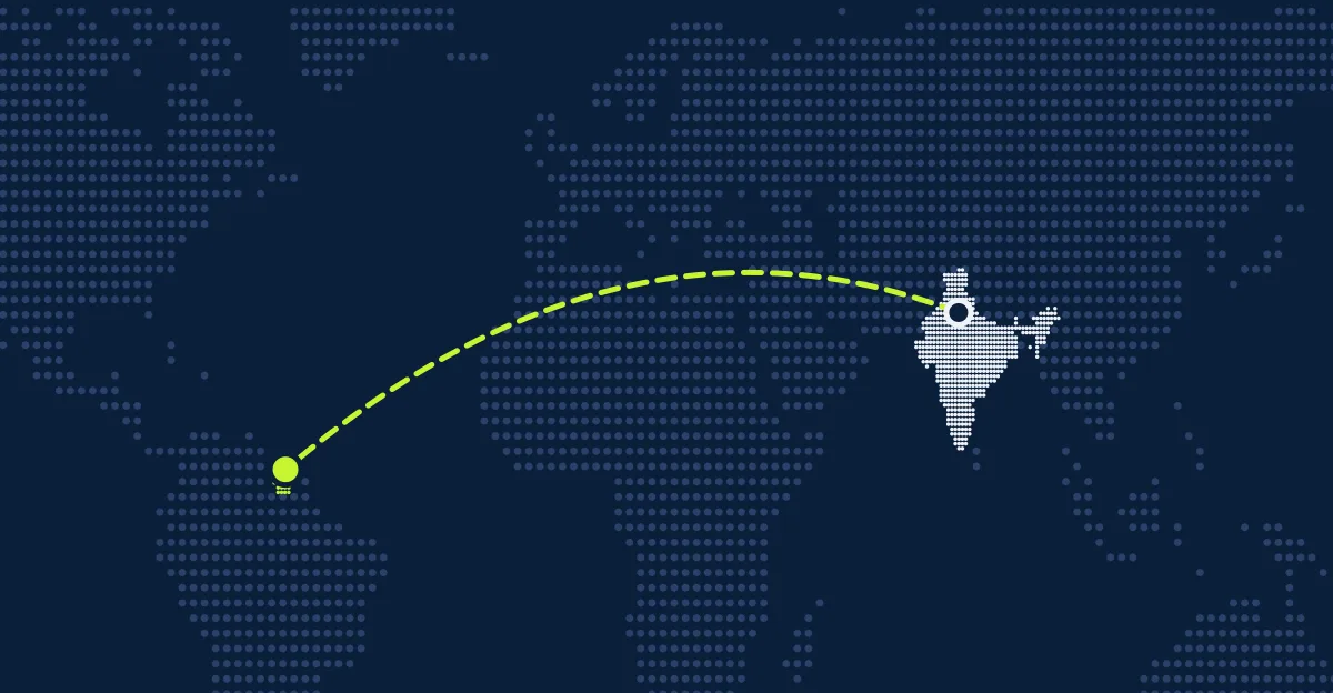 Indien → Suriname