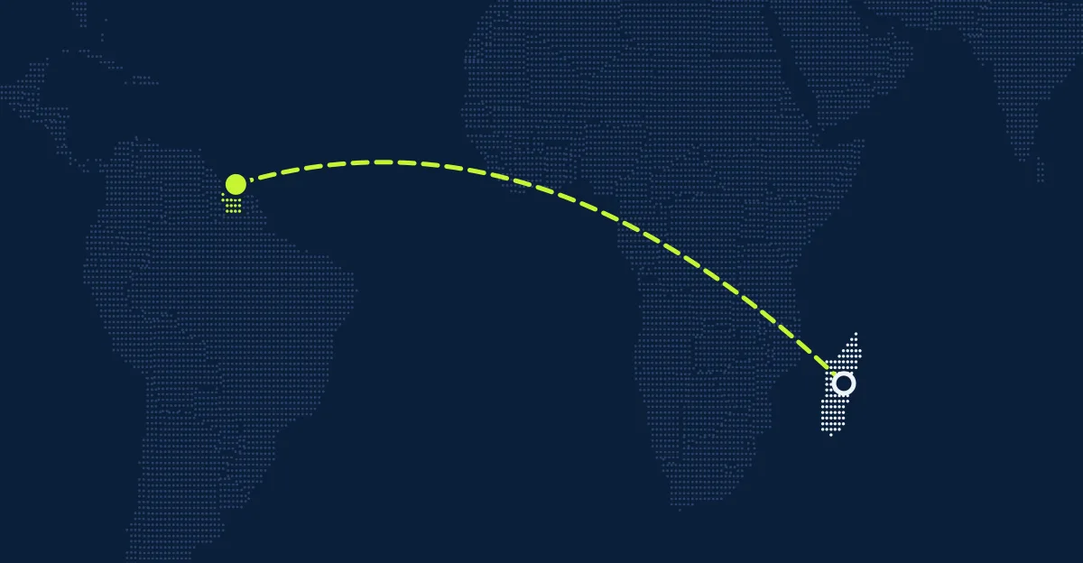 Madagaskar → Suriname