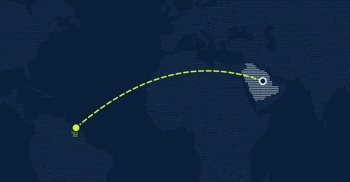 Arábia Saudita → Suriname
