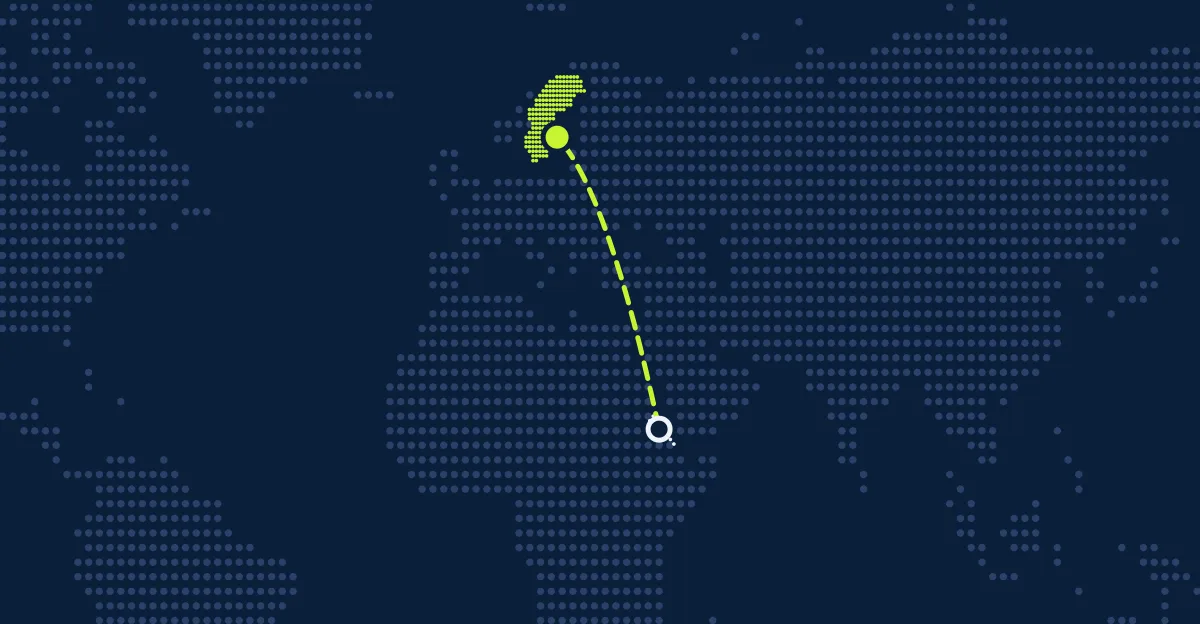 Eritrea → Schweden