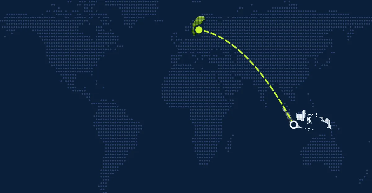 Indonesien → Schweden