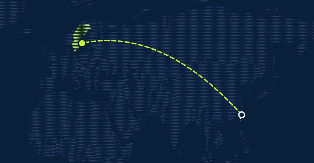 Taiwan → Schweden