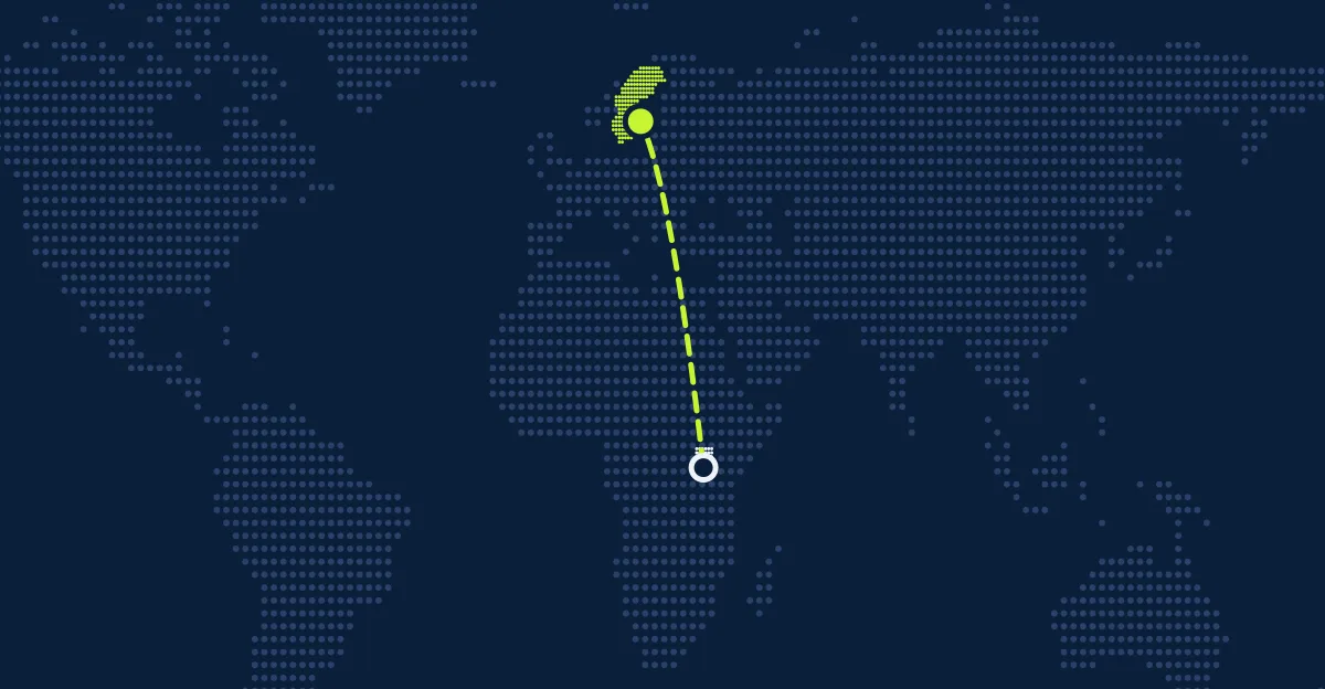 Uganda → Suécia