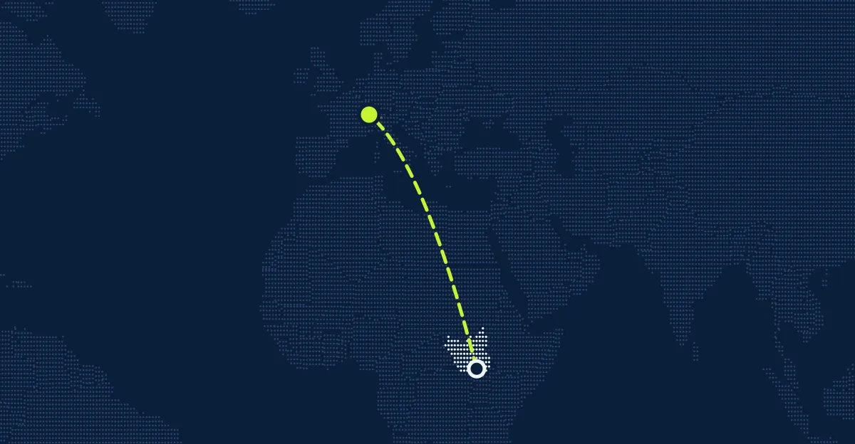 Südsudan → Schweiz