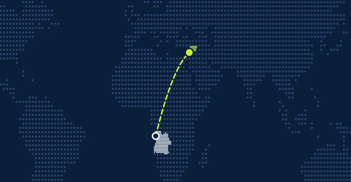 Angola → Syrien