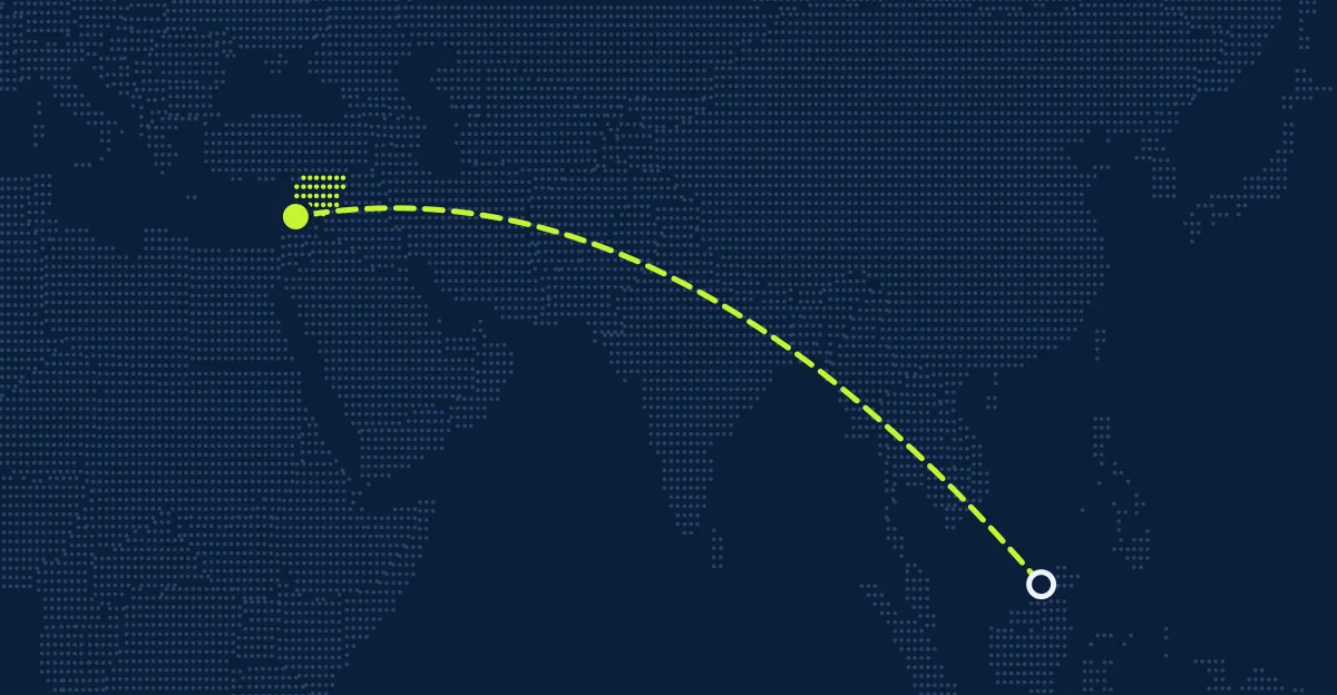 Brunei → Síria
