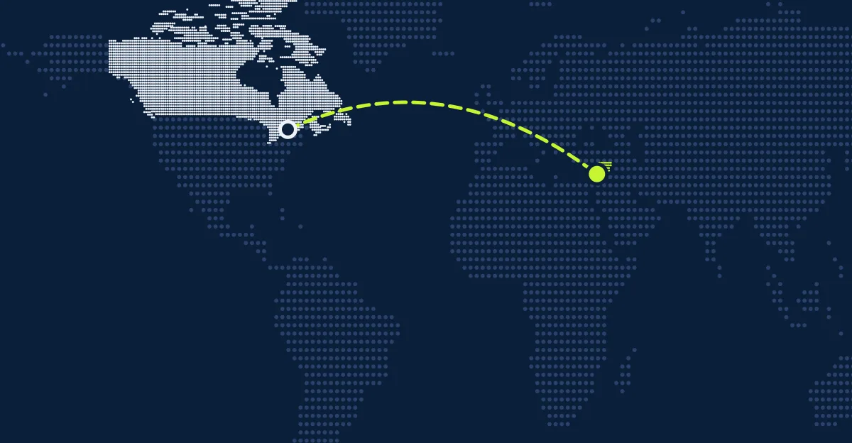Canadá → Siria
