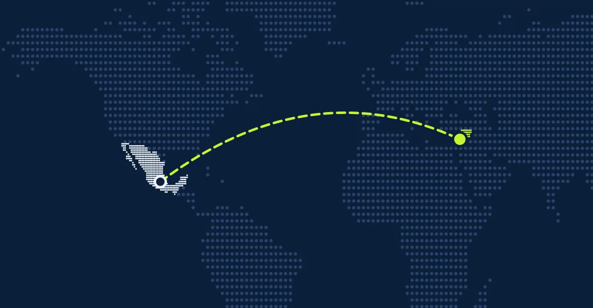México → Síria