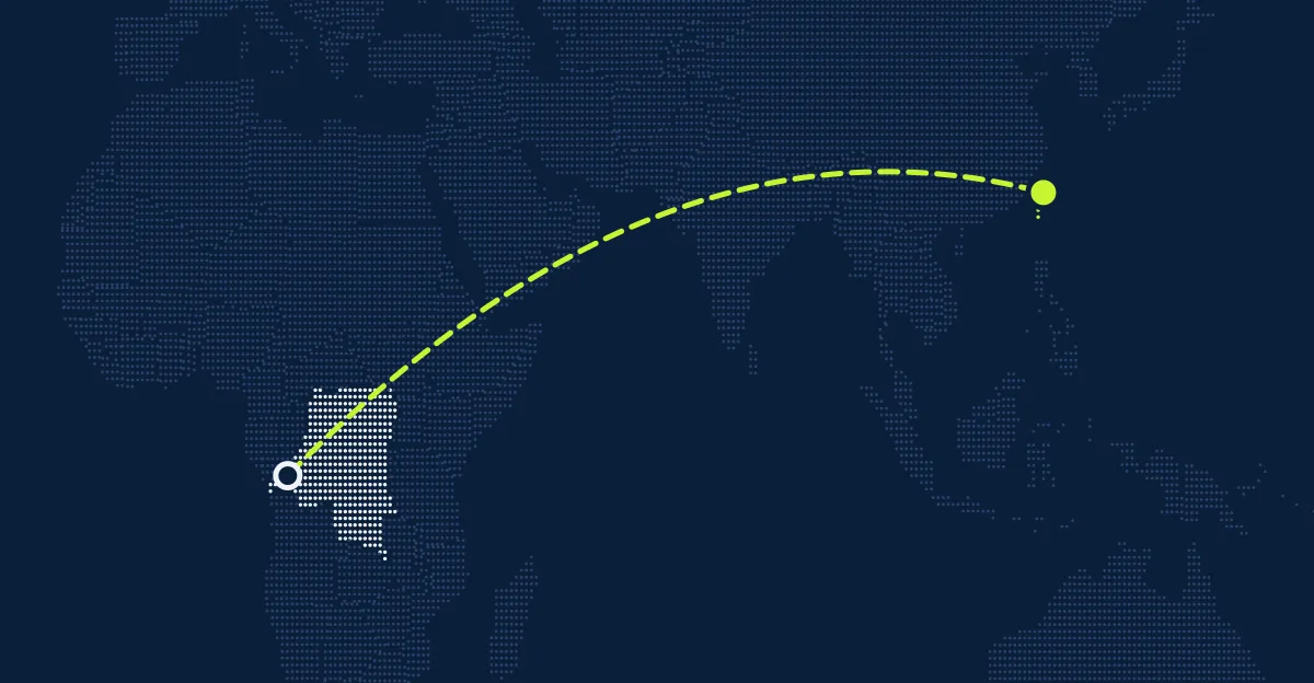 Congo - Kinshasa → Taiwan