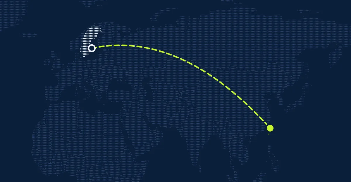 Schweden → Taiwan