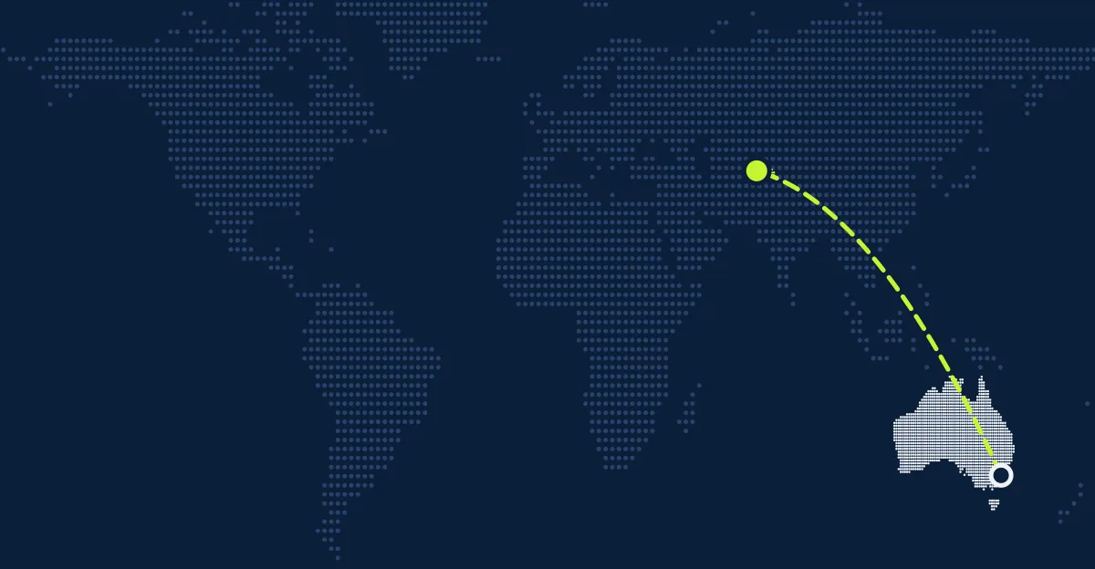 Austrália → Tadjiquistão