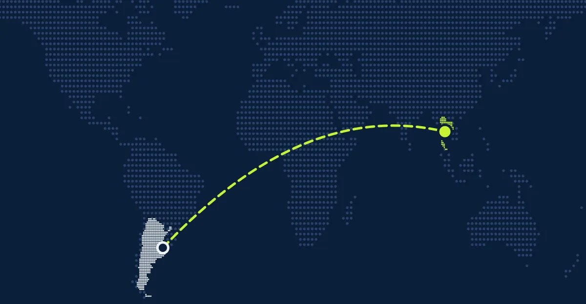 Argentinien → Thailand