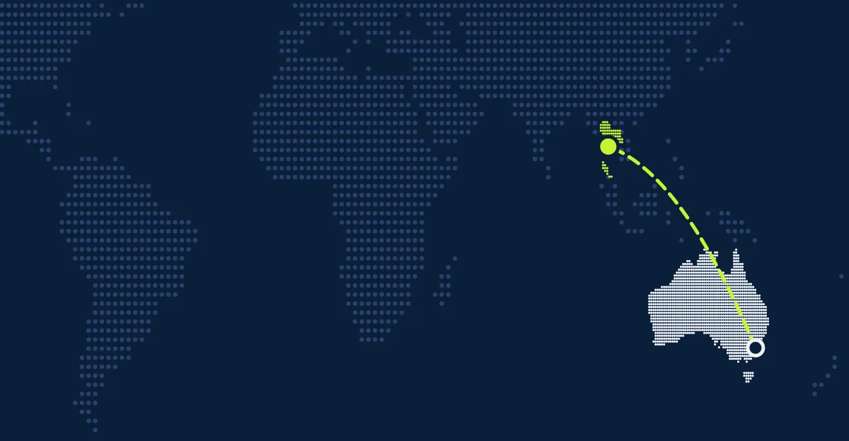 Austrália → Tailândia