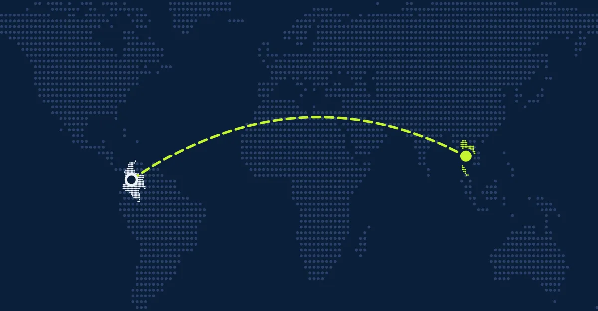 Kolumbien → Thailand