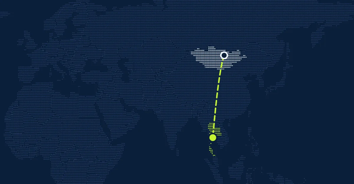 Mongolei → Thailand