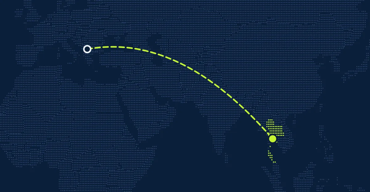 Macedonia del Norte → Tailandia
