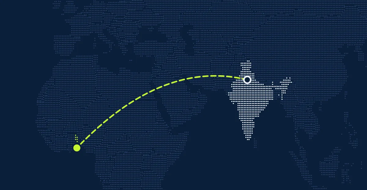 Índia → Togo