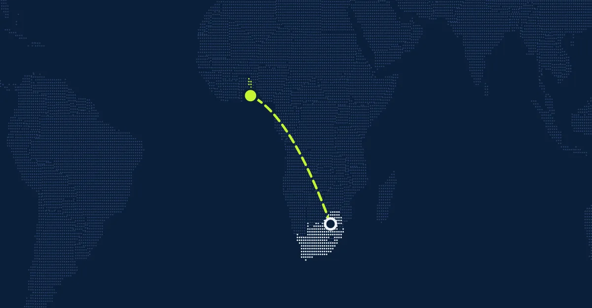 África do Sul → Togo
