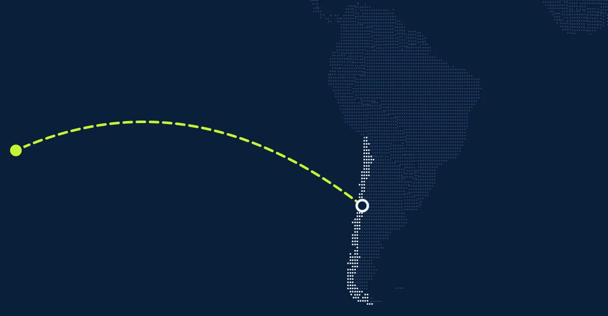 Chile → Tonga