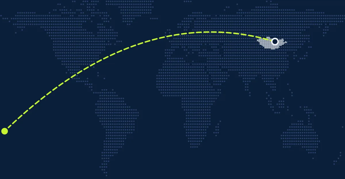 Mongólia → Tonga