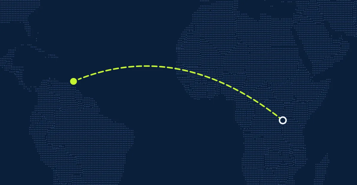 Ruanda → Trinidad e Tobago