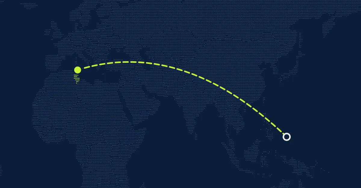 Palau → Tunesien