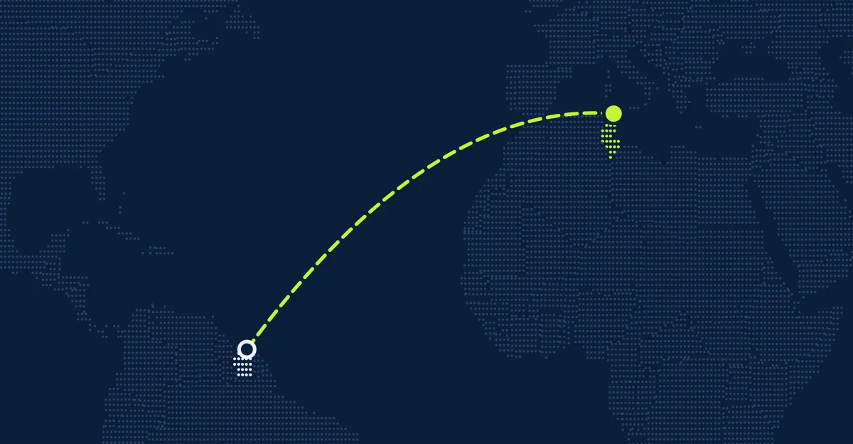 Suriname → Tunesien