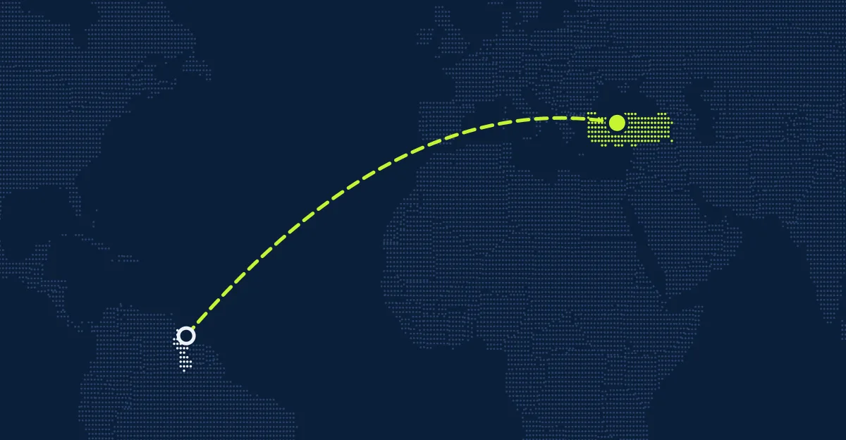 Guiana → Turquia