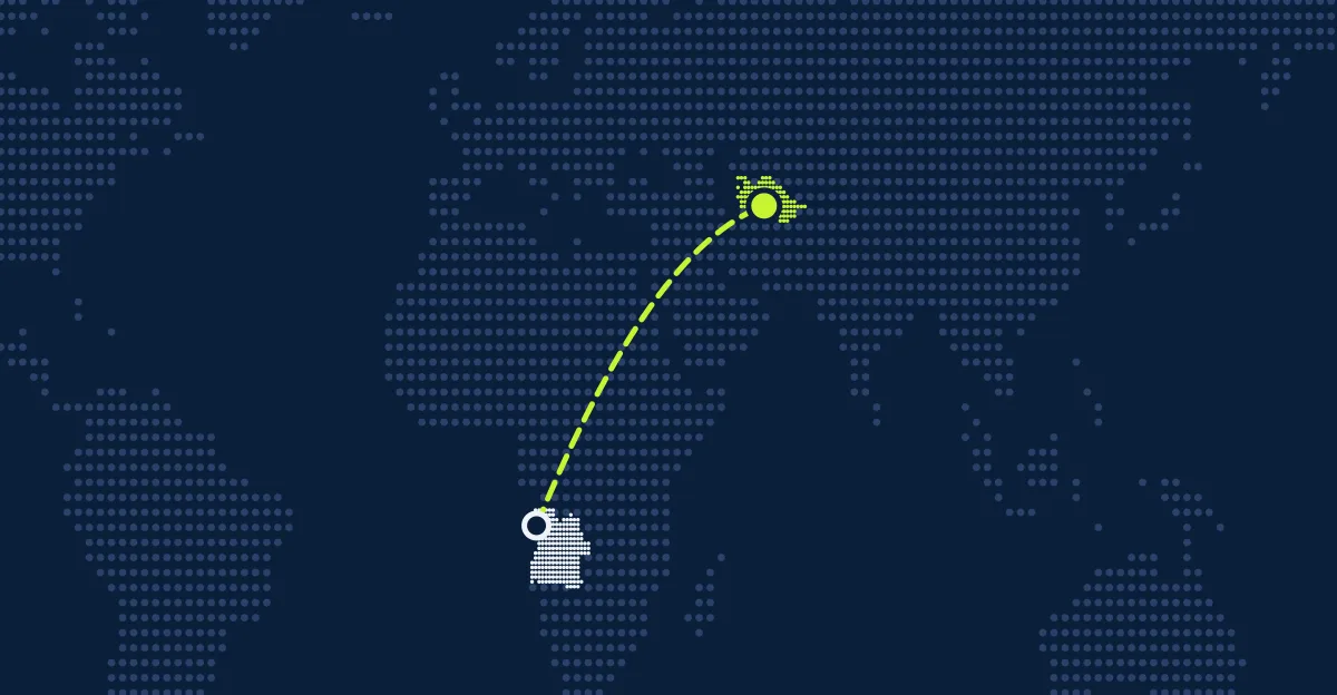 Angola → Turkmenistan
