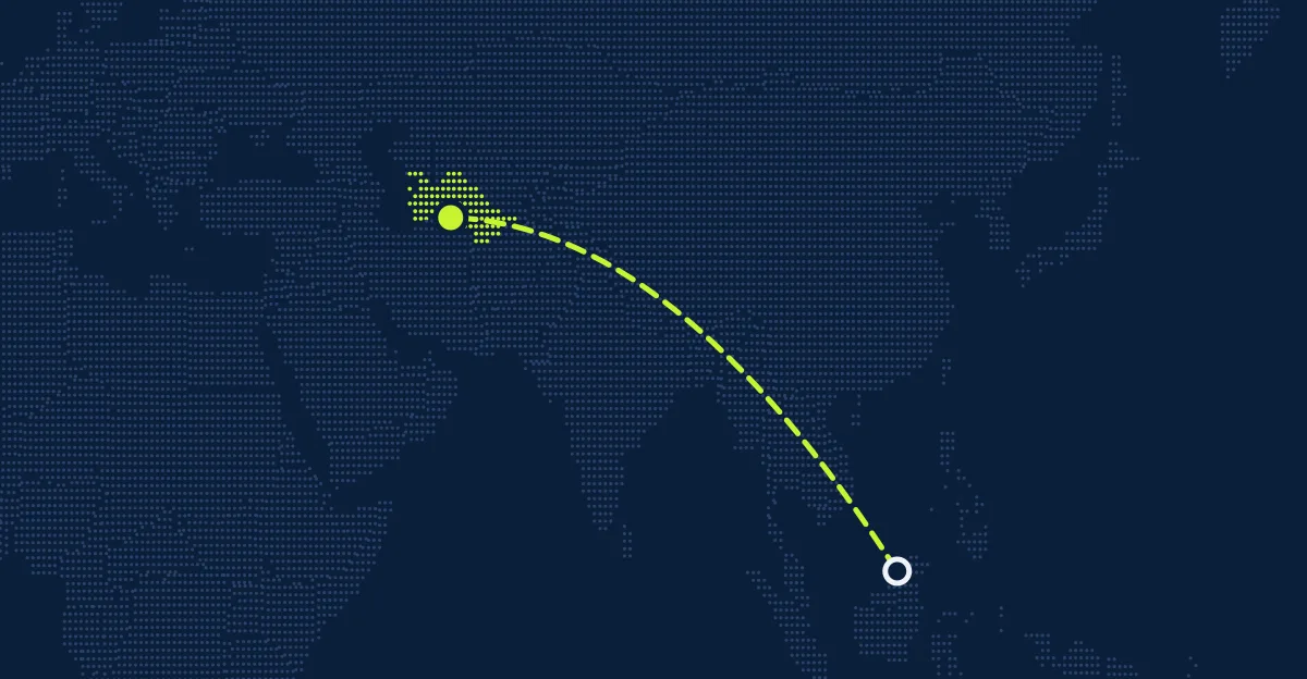 Brunei → Turcomenistão