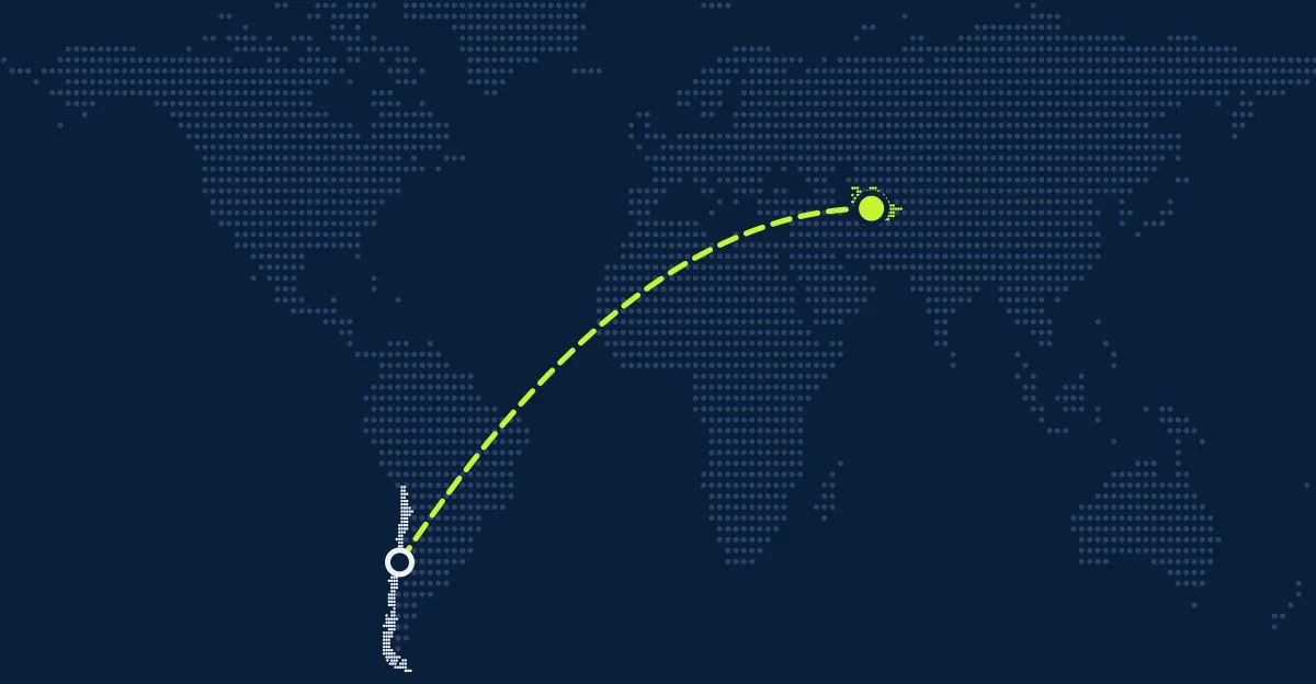 Chile → Turkmenistan