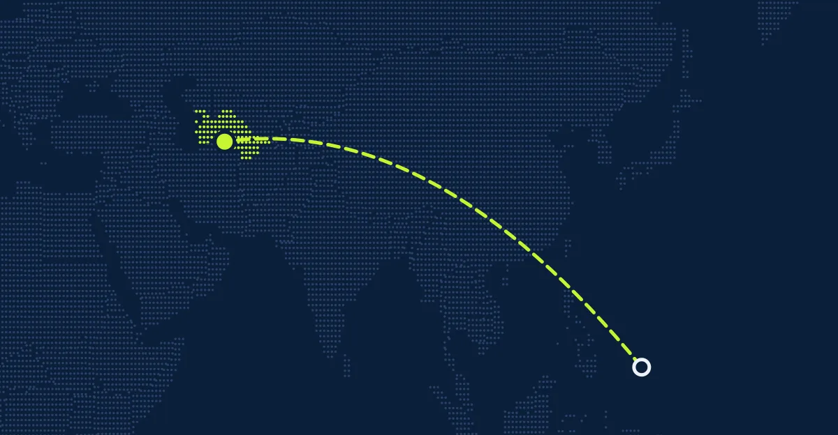Palau → Turcomenistão