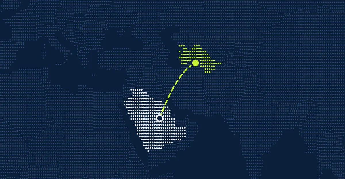 Arábia Saudita → Turcomenistão