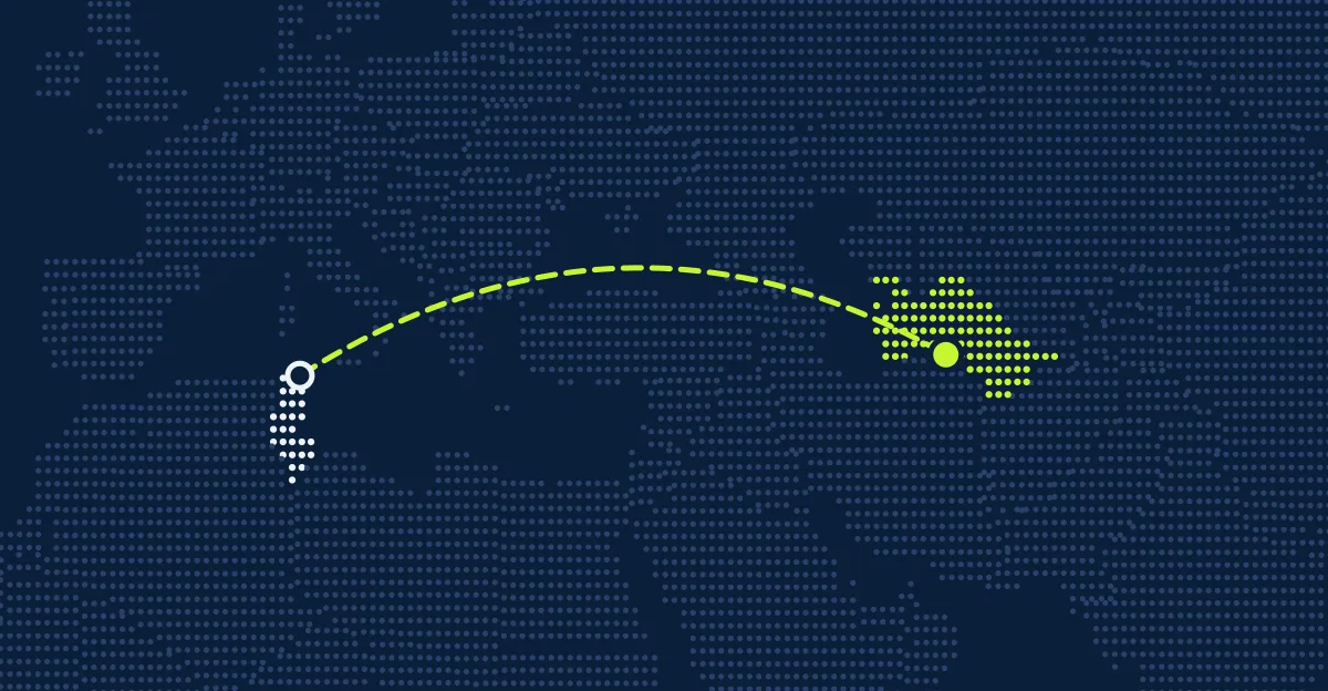 Tunesien → Turkmenistan