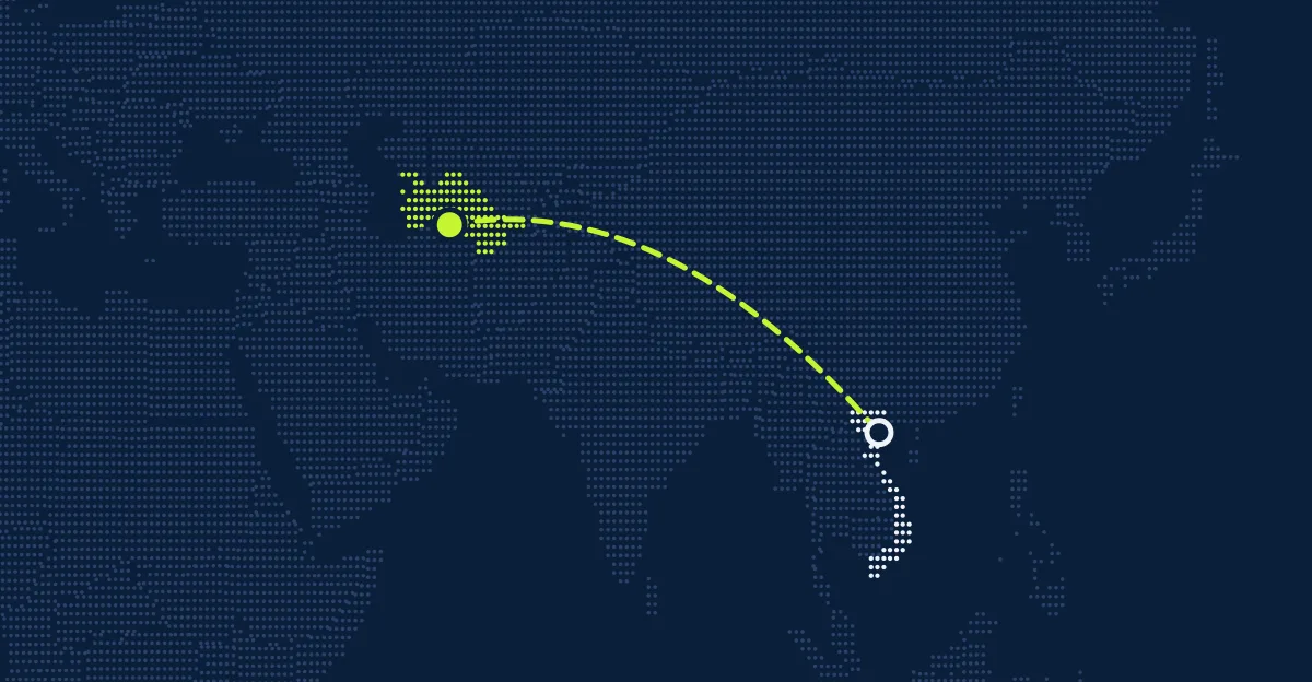 Vietnam → Turkmenistan