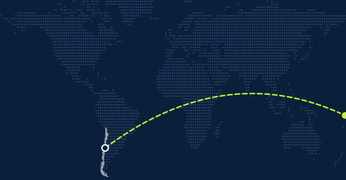 Chile → Tuvalu