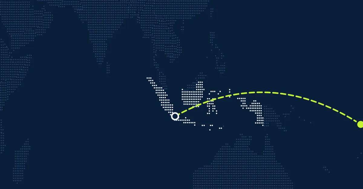Indonésia → Tuvalu