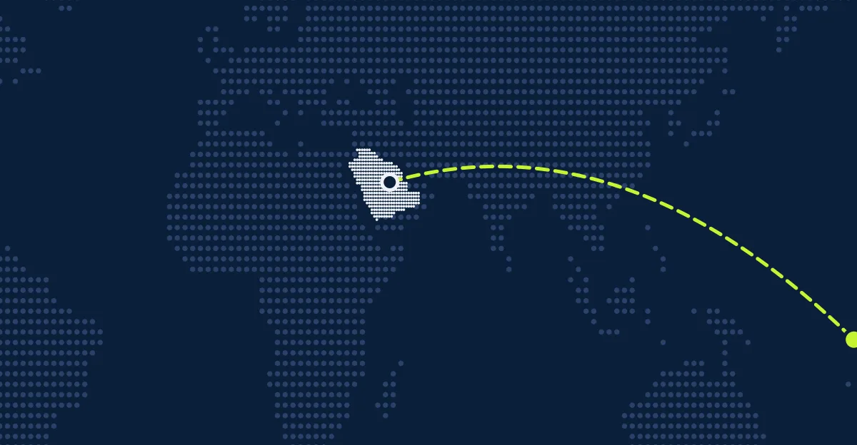 Arábia Saudita → Tuvalu