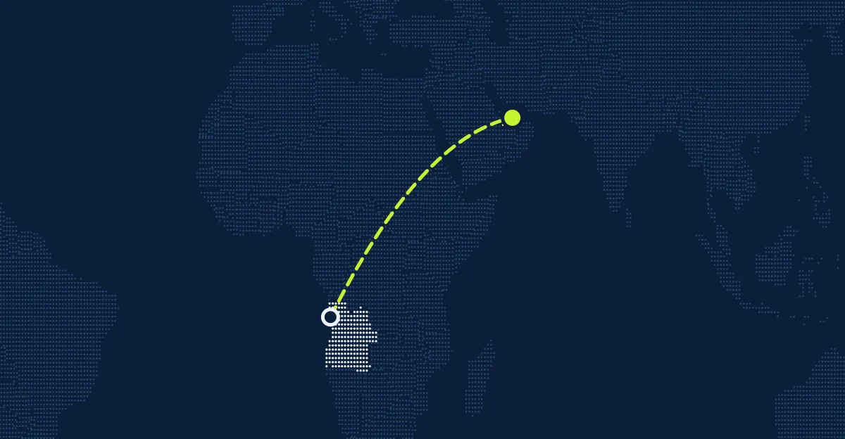Angola → Emirados Árabes Unidos